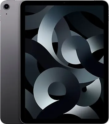 Apple IPad Air 5th Gen 10.9  64GB Space Grey MM9C3LL/A Wi-Fi Tablet 2022 Model • $449