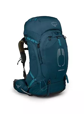 Osprey Atmos AG 65L Men's Backpacking Backpack Venturi Blue Small/Medium • $342.38