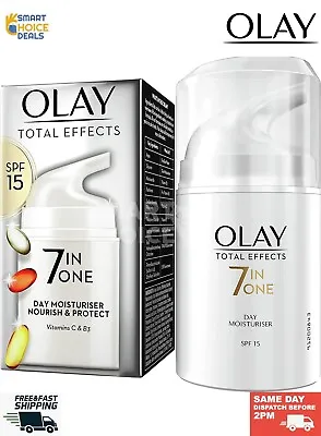 Olay Total Effects 7-In-1 Anti-Ageing Moisturiser With Spf15 Niacinamide Vitam • $25.07