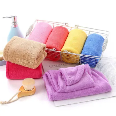 4 Pack Hair Drying TowelHair Wrap Turban Head Wrap Thick And Quick Drying Hair  • £6.69