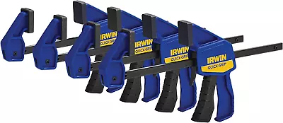 One-Handed Mini Bar Clamps By IRWIN QUICK-GRIP • $18.65