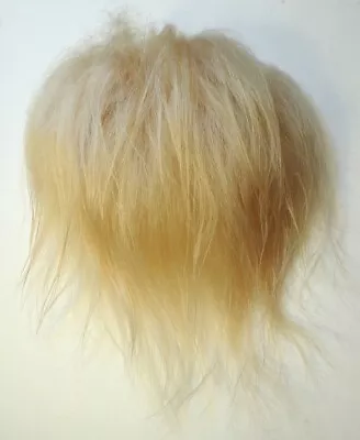 Troll Wig Replacement Icelandic Mohair Doll Hair 2-1/2 X 3  Beige FreeShip • $12.99