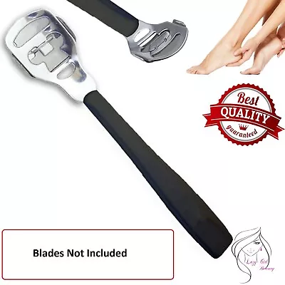 Foot Rasp Callus Remover Scrubber Hard Dead Rough Skin Dual Pedicure Black • £2.49