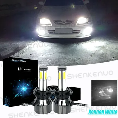 D1S D2S D3S D4S Fanless LED Headlight Kit Bulbs 2000W 250000LM 6000K HID Xenon R • $29.59