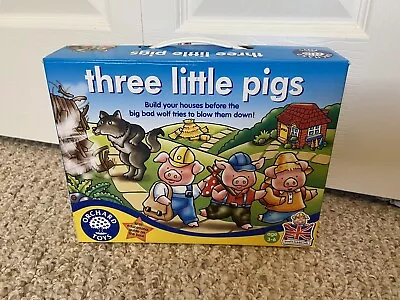 Orchard Toys Three Little Pigs Children’s Game Complete Ages 3-6 Players 2-4 • $10