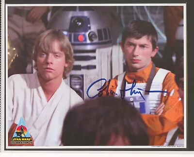 Star Wars Celebration 8x10 Colin Higgins As Wedge Autograph Needs Mark Hamill • $350