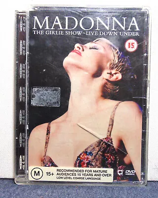 Madonna The Girlie Show Live Down Under -------- Jewel Case ---- See Photos • £8.25