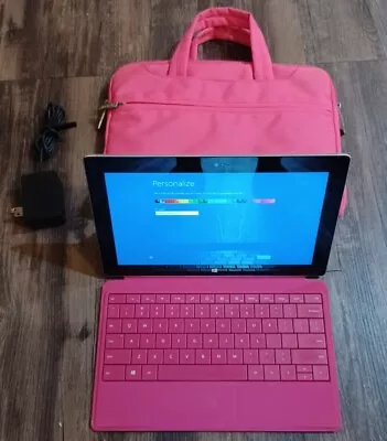 Microsoft Surface RT 1516 10.6  Nividia Pink 3 1.3GHz 2GB 32GB SSD Touchscreen • $71