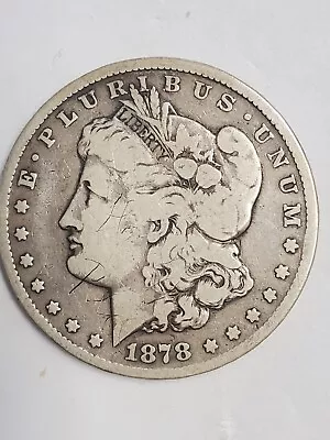 1878cc Morgan Silver Dollar • $150