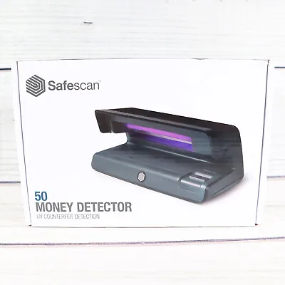 Safescan 50 Black - UV Counterfeit Detector For The Verification Of Banknotes • £19.99