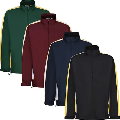 £7.99 • Buy New Mens Track Top Zip Up Jacket Microfibre Breathable Running Tracksuit Coat