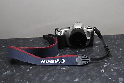 Canon EOS 300 Film Camera Silver & Black Body Only Untested Not Working Parts • £6