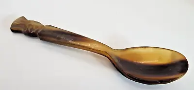 Vintage Natural Horn Thistle Spoon • £9.95