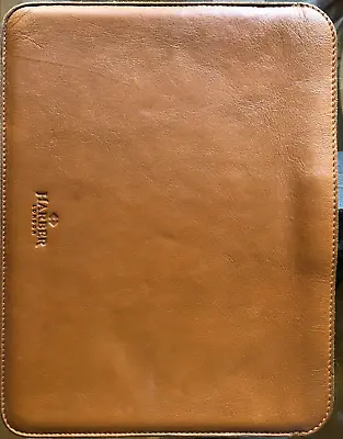 £50 • Buy Harbour London IPad Sleeve 10.5 Inch Tan Leather With Apple Pencil Holder