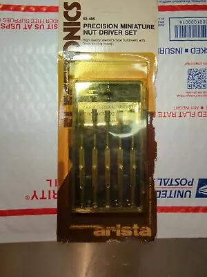 Arista 62-485 Precision Miniature Nut Driver Set Metric • $14.95