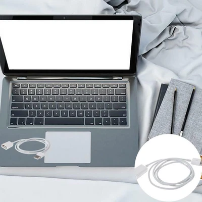$2.28 • Buy USB A Male To Female M/F Extension Cable Adapter White 100cm/40   F7H1