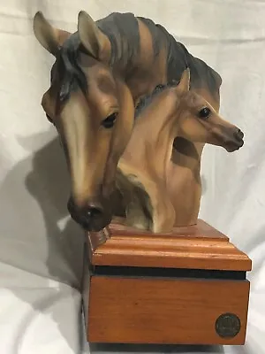 Mill Creek Studios Loving Moment Kimberly Feir Equine Sculpture ~ 8 3/4  Tall • $39.95