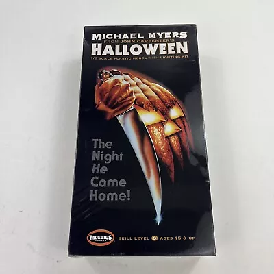 MOEBIUS MICHAEL MYERS HALLOWEEN PLASTIC MODEL KIT 1:8 SCALE Skill 3 MOE970 NEW • $39.99