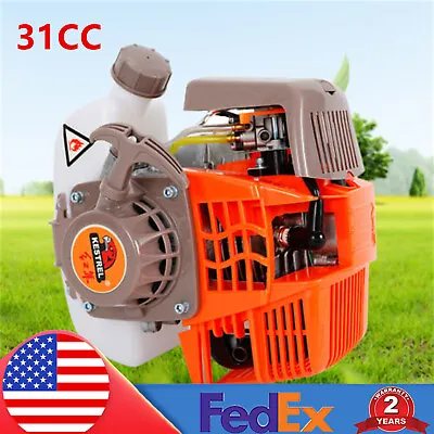 NEW Four Stroke Petrol Engine 139F Gasoline Engine For Brush Cutter Machine 31CC • $102.60