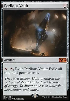 MTG Magic The Gathering Perilous Vault (224/298) Magic 2015 LP • $0.99