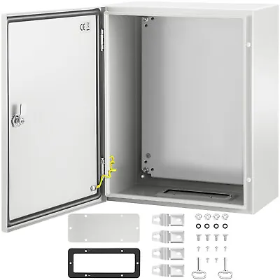 VEVOR 20x16x10'' Carbon Steel Electrical Enclosure IP65 Wall Mount Junction Box • $91.99