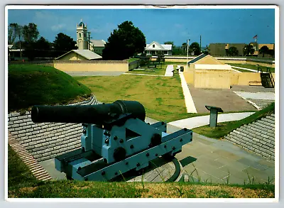 Continental Fort Moultrie Cannon Civil War  Vintage Postcard • $4.99