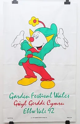 £1.50 • Buy Garden Festival Wales Ebbw Vale 1992 All Cotton Tea Towel New Collectable