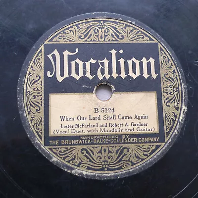 Lester McFarland & Robert Gardner Vocalion Mandolin Guitar Gospel Pre-war Sacred • $5
