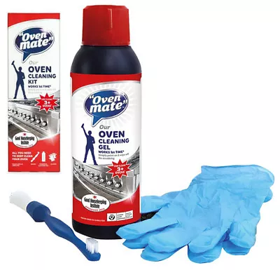 £9.98 • Buy Oven Mate Gel Oven Cleaning Kit 500ml & Applicator Brush The BEST Oven Cleaner