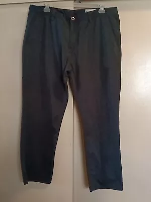 Volcom Men's 60% Recycled Polyester 40% Cotton Pants Black Size 40 • $15