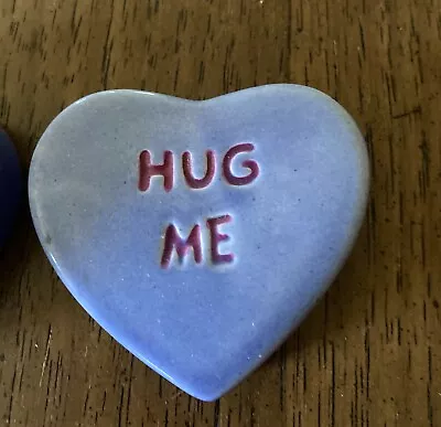 $4.99 • Buy PURPLE HEART  HUG ME TRINKET BOX (V955)  2  X 2  X 1  SWEETHEARTS