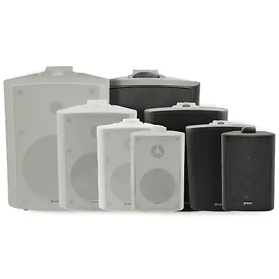 £65 • Buy Adastra Weatherproof Speakers 100V 8 Ohm Wall-Mount BPV Series Black/White