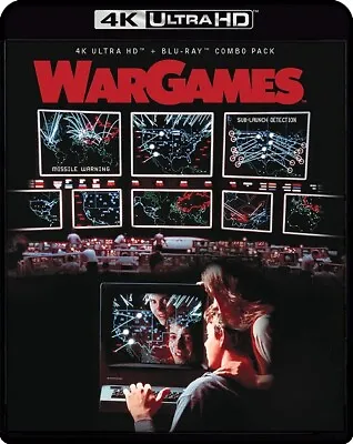 WarGames (Matthew Broderick ) New 4K Ultra HD Blu-ray War Games • $59.95