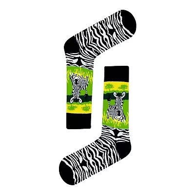 £6.50 • Buy Zebra Socks/Gift Socks/Novelty Socks/Animal Socks/Cute Socks/Fun Socks