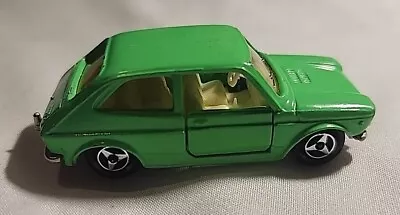 Majorette Fiat 127 No 203 Green Opening Doors Made In France Loose With Dog • $25