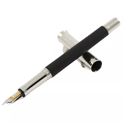 Graf Von Faber-Castell Fountain Pen Classic Ebony Wood 18K Nib • $439.90