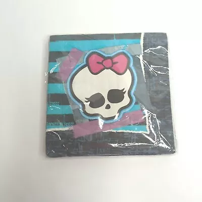 Monster High Stripes Birthday / Party Napkins - 16 Per Package • $6