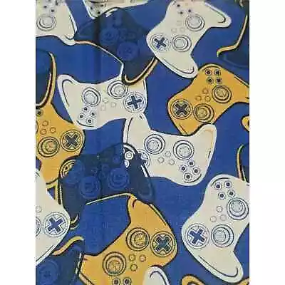 Video Game Fabric Scraps Quilting Crafts Sewing Cotton 9  X 6  Lot Of 10 • $13