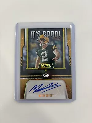 2023 Score  It's Good  Auto Mason Crosby Auto Green Bay Packers 9/25 • $32