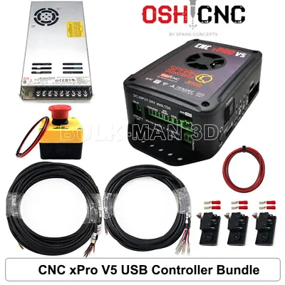 CNC XPRO V5 USB 4 Axis Motion Card Controller Bundle For Wood CNC Router Mill • $459