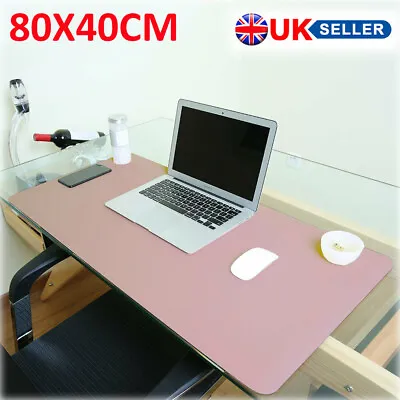 £12.99 • Buy 80X40cm Waterproof Anti-Slip Leather Blotters Pad Protector Desk Mouse Pads Mats