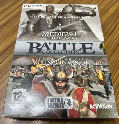Battle Collection (Medieval Total War & Viking Invasion Double Pack) (box1.2) • £2.50