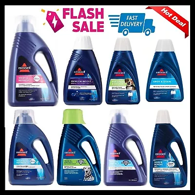 Bissell Wash Deep Clean Concentrated Carpet Shampoo Cleaner Formula Solution • £14.33