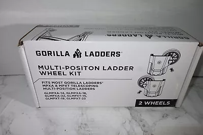 Gorilla Multi-Position Ladder 2 Wheel Kit GLMPXT-FTW Fit MPXA MPXT GLMPXA • $37.95