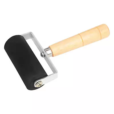 Hard Rubber Roller Printing Ink Lino Brayer Art Craft Tool Printing Roller • £6.39