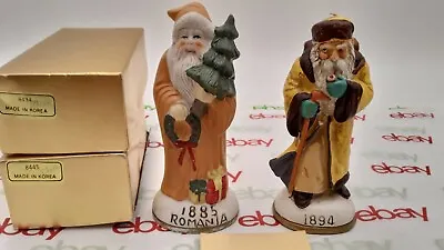 Lot Of 2  The Memories Of Santa Collection  Figurines / Ornaments 1885 1894  • $12.95
