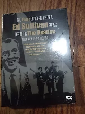 The 4 Complete Ed Sullivan Shows Featuring The Beatles 2 DVD Set Factory Sealed • $4.99