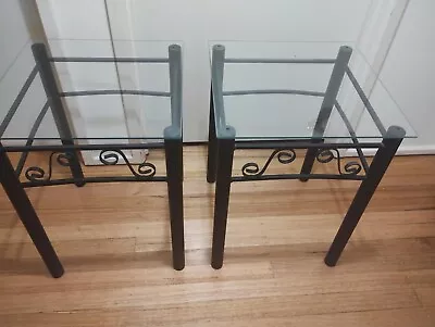 Bedside Tables X 2 X 2 - 45cm X 45cm X 59 Cm • $20