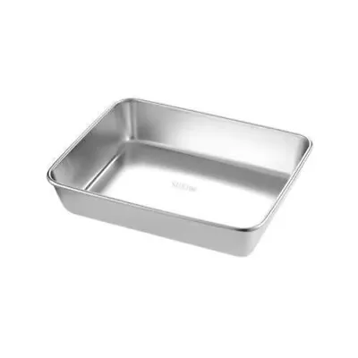 Stainless Steel Plates For Children Mini Metal Dinner Dishes For Home • £9.01