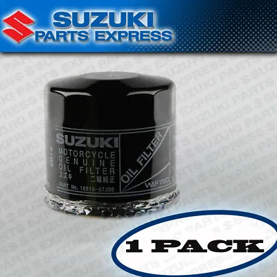 New 1 Pack Suzuki Oem Oil Filters Gsxr Gsx Dl Vl Vs Sv Tl Boulevard 16510-07j00 • $16.45